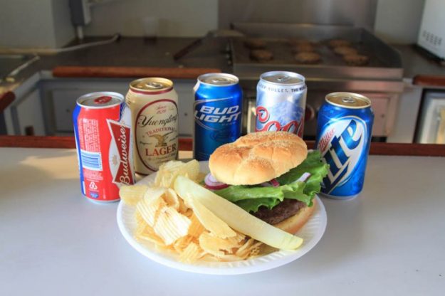 deep sea fishing boat lunch special