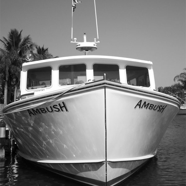 ambush charter fishing boat